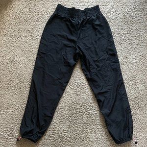 Holliester Black Baggy Track Pants Size  Small